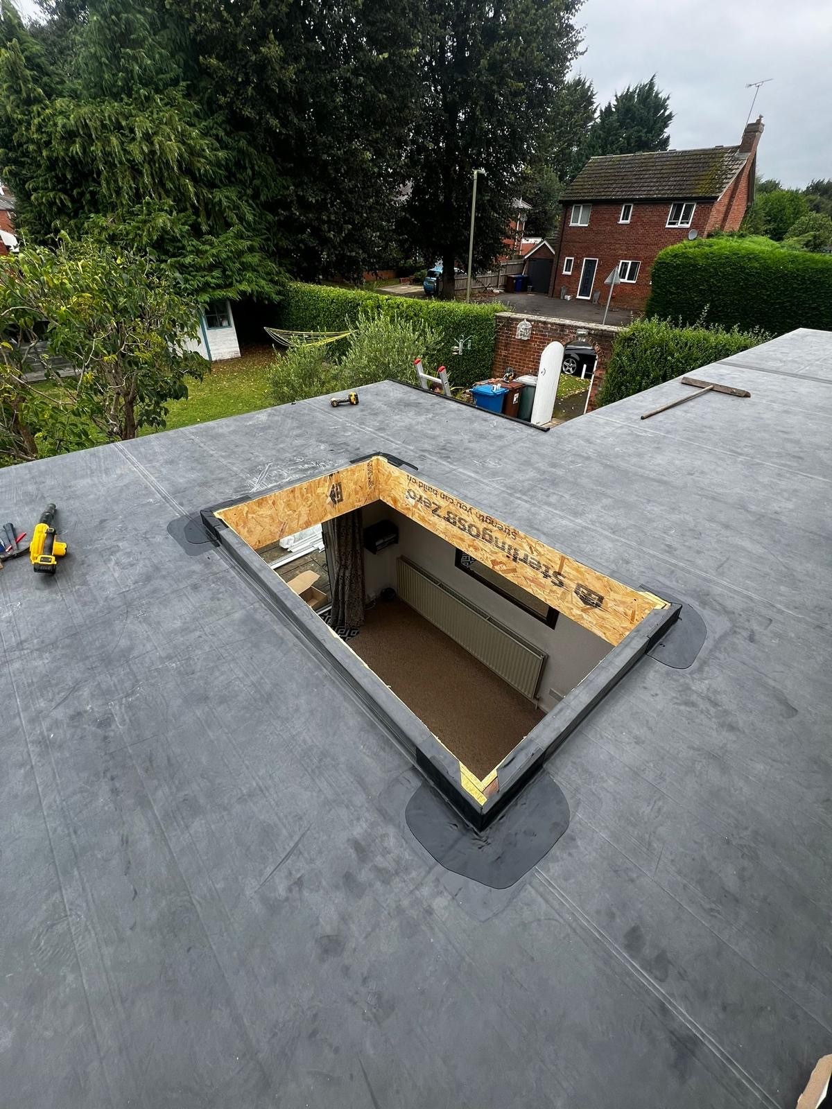 Flat Roof Installation